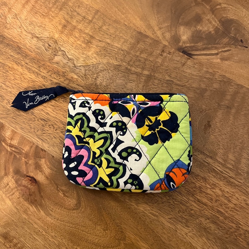 Vera Bradley Coin Purse in Retired Pattern Rio